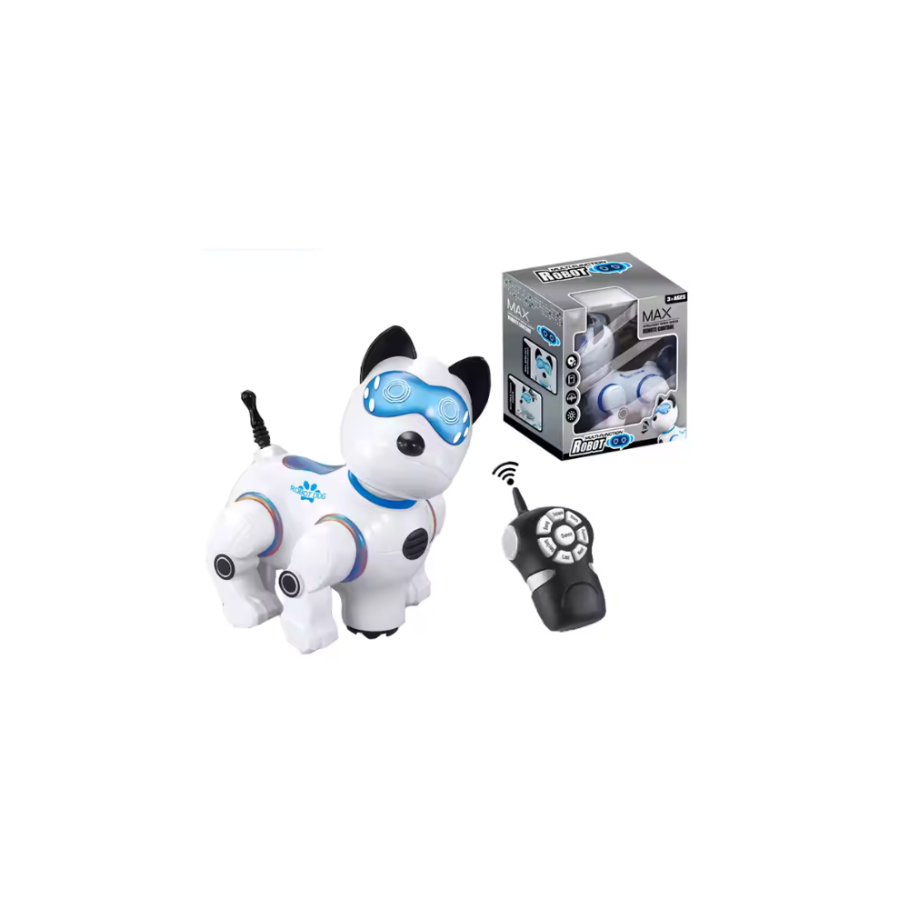 Chien robot avec télécommande