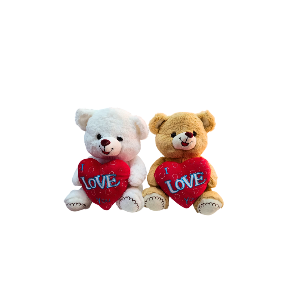 Nounours avec un cœur 32 cm