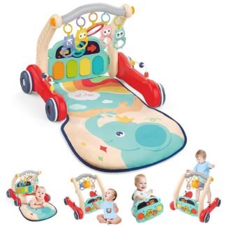 2en1 trotteur et tapis d'éveil