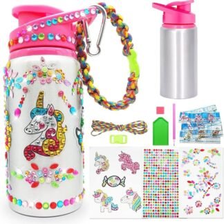 Gourde unicorn avec stikers