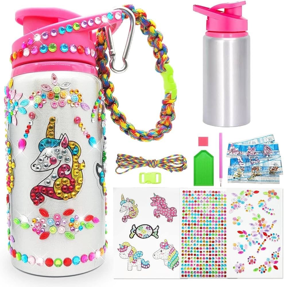 Gourde unicorn avec stikers