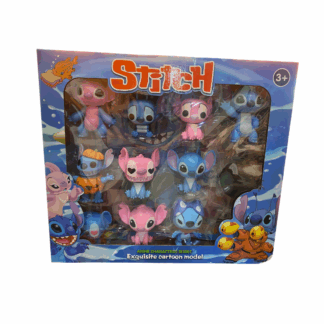 Stitch figurines pack de 10