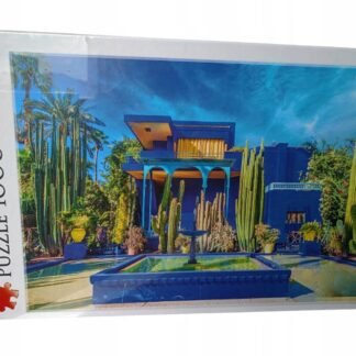 Puzzle 1000 jardins de majorelle a marrakech