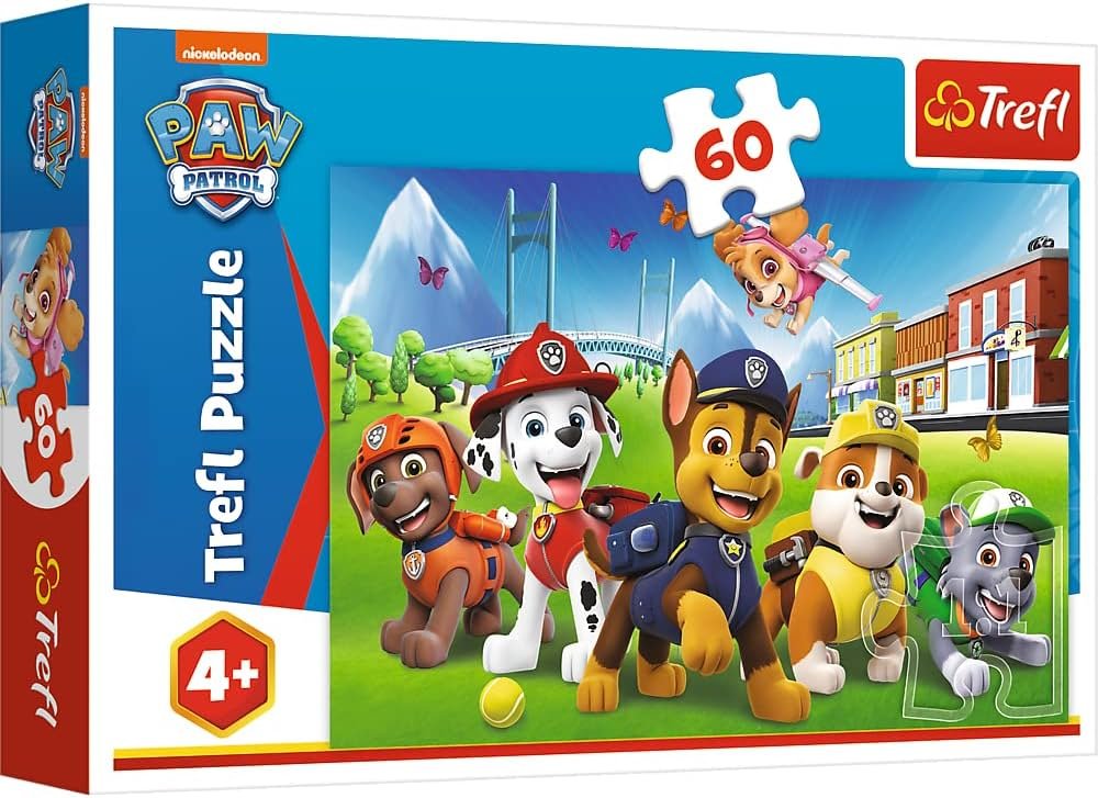 Puzzle paw patrol 60 pièces