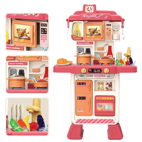Ensemble de cuisine avec son et lumière