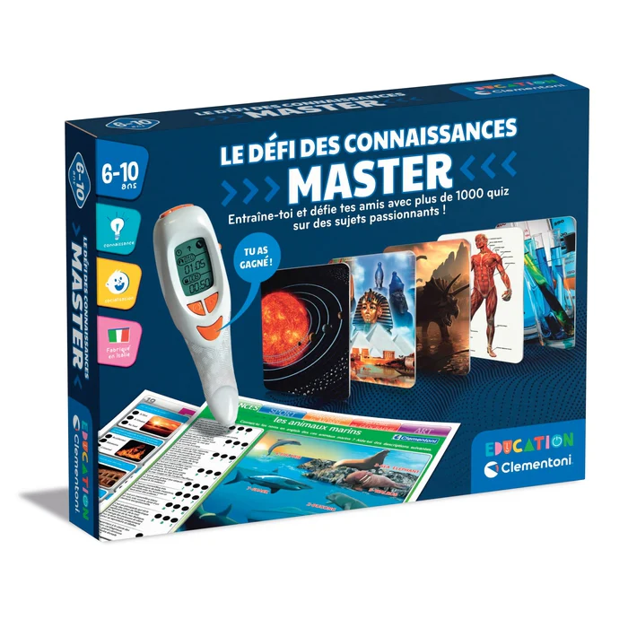 1000 Quiz sur des sujets passionnants - clementoni