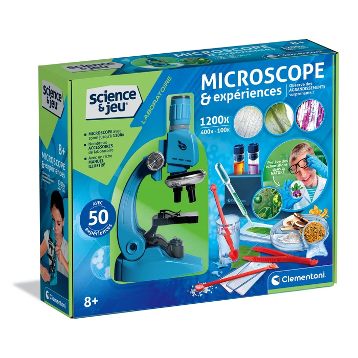 Microscope & expériences - Clementoni