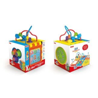 Cube d'activité 2 en 1 dolu