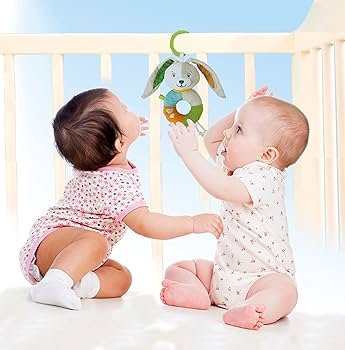 Anneaux mobile lapin - clementoni