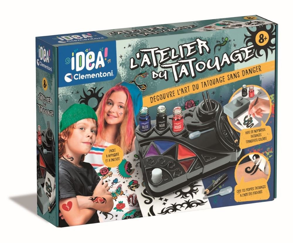 Jeu d'imitation L'atelier du tatouage - clementoni