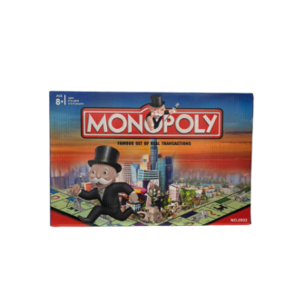 Monopoly célèbre ensemble de transaction réelles