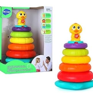Anneaux interactif canard arc-en-ciel