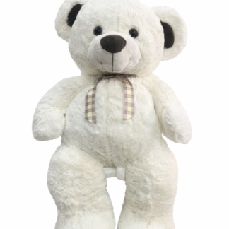 peluche ours Tommy Buba blanc 100 cm