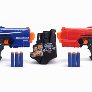 pistolets Nerf Elite N-Strike Sidestrike 2-Pack