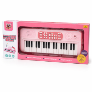 Piano électronique multifonctionnel pour enfants rose