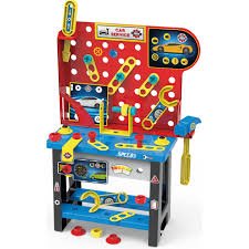 établi d'outils pour enfants Bildo Mega Car Service